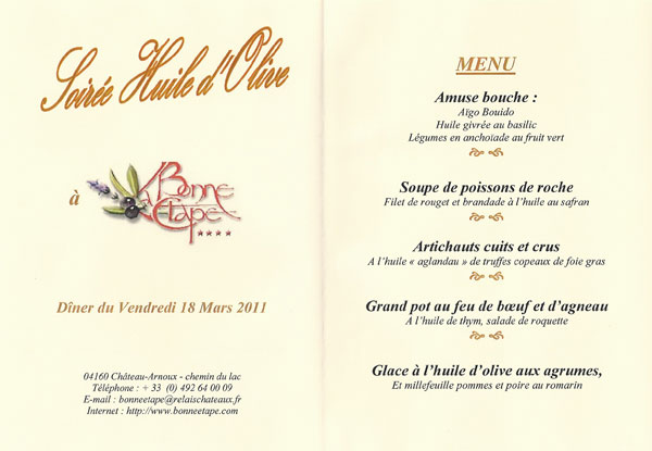 Jany Gleize menu2